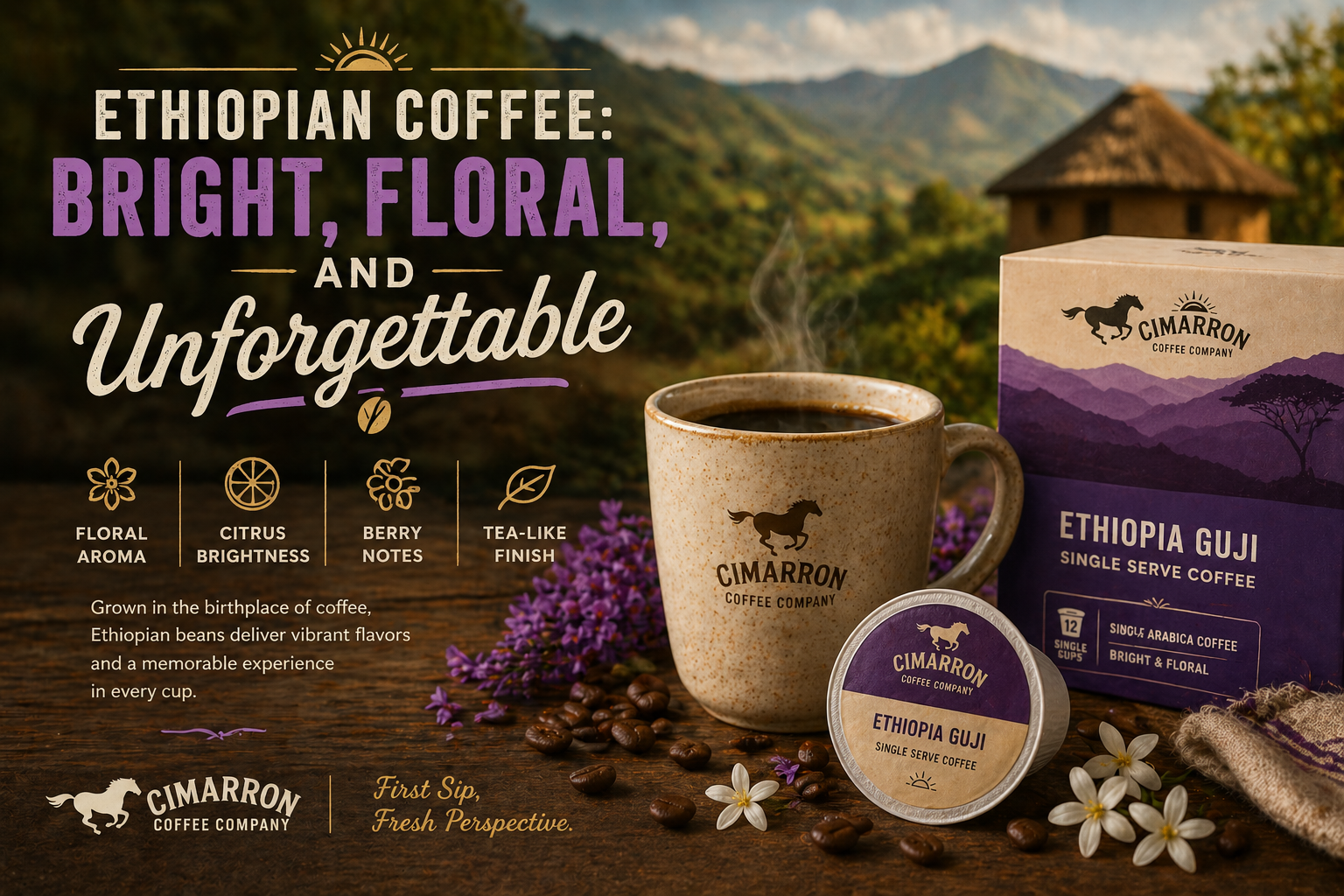 Ethiopian Coffee: Bright, Floral, and Unforgettable