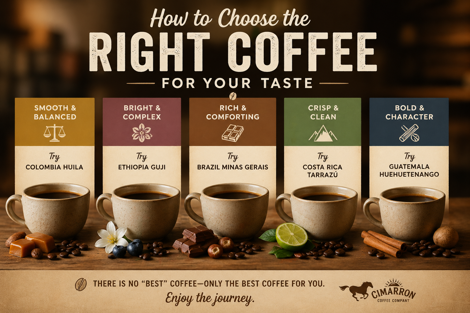 How to Choose the Right Coffee for Your Taste